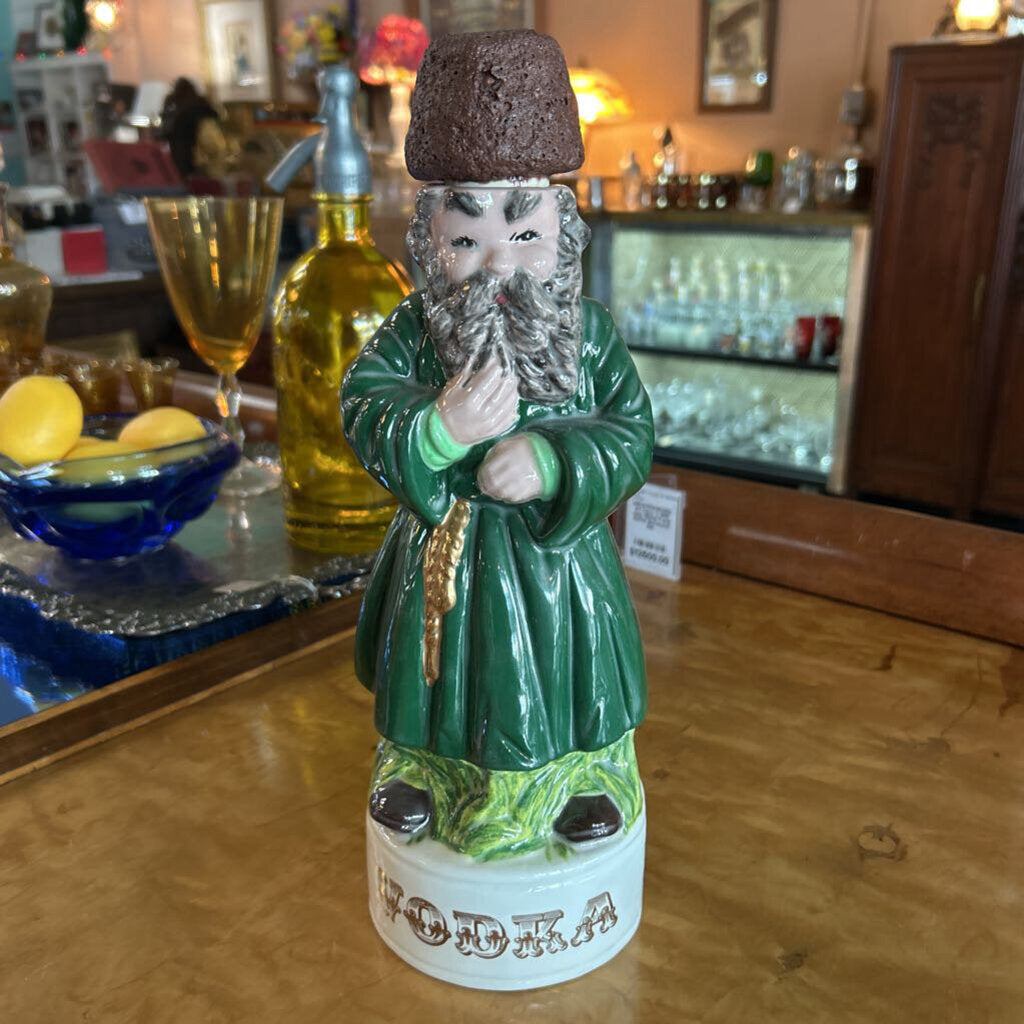 1970s Alberta Mold Novelty Liquor Decanter-Vodka