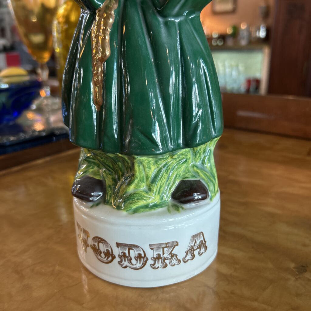 1970s Alberta Mold Novelty Liquor Decanter-Vodka