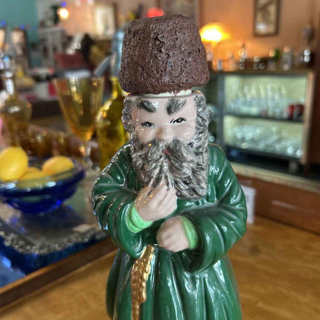 1970s Alberta Mold Novelty Liquor Decanter-Vodka