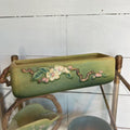 Roseville apple blossom window box planter 1940s