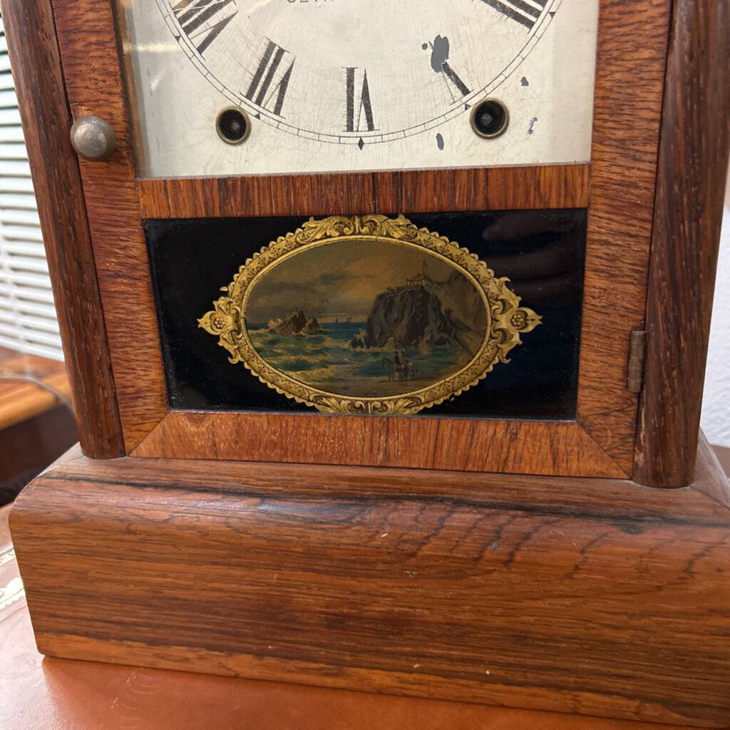 8 Day Seth Thomas Mantel Clock C.1880-1910 AS IS
