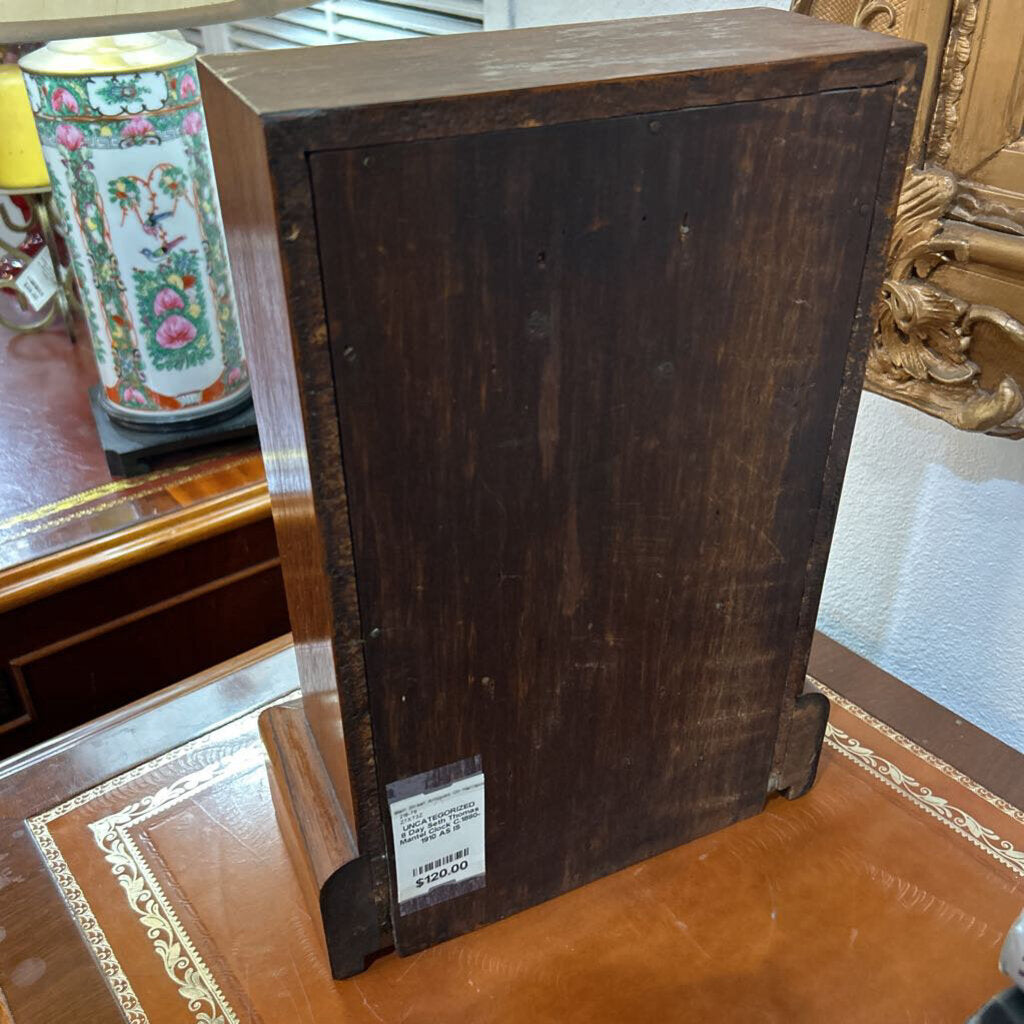 8 Day Seth Thomas Mantel Clock C.1880-1910 AS IS