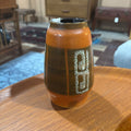 West German "fat lava" 6" vase ; circa 1965-75