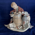 Lladro Norman Rockwell numbered edition "Love letters" model 1406 porcelain figurine