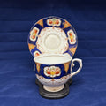 Salisbury Crown China, England, Imari Cup and Saucer; pattern numb 2348