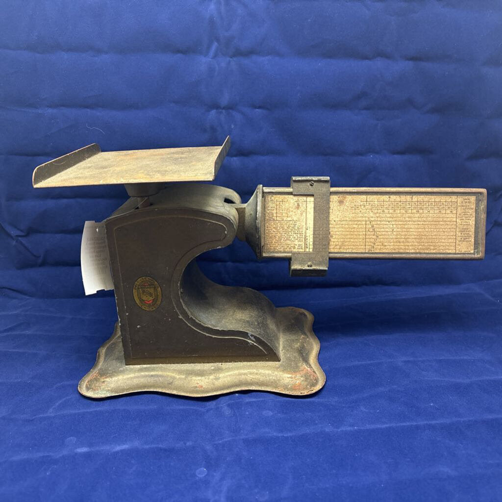 Vintage Pelouze Scale and Manufacturing Co. , Chicago Sliding Postal Scale; circa 1930-60