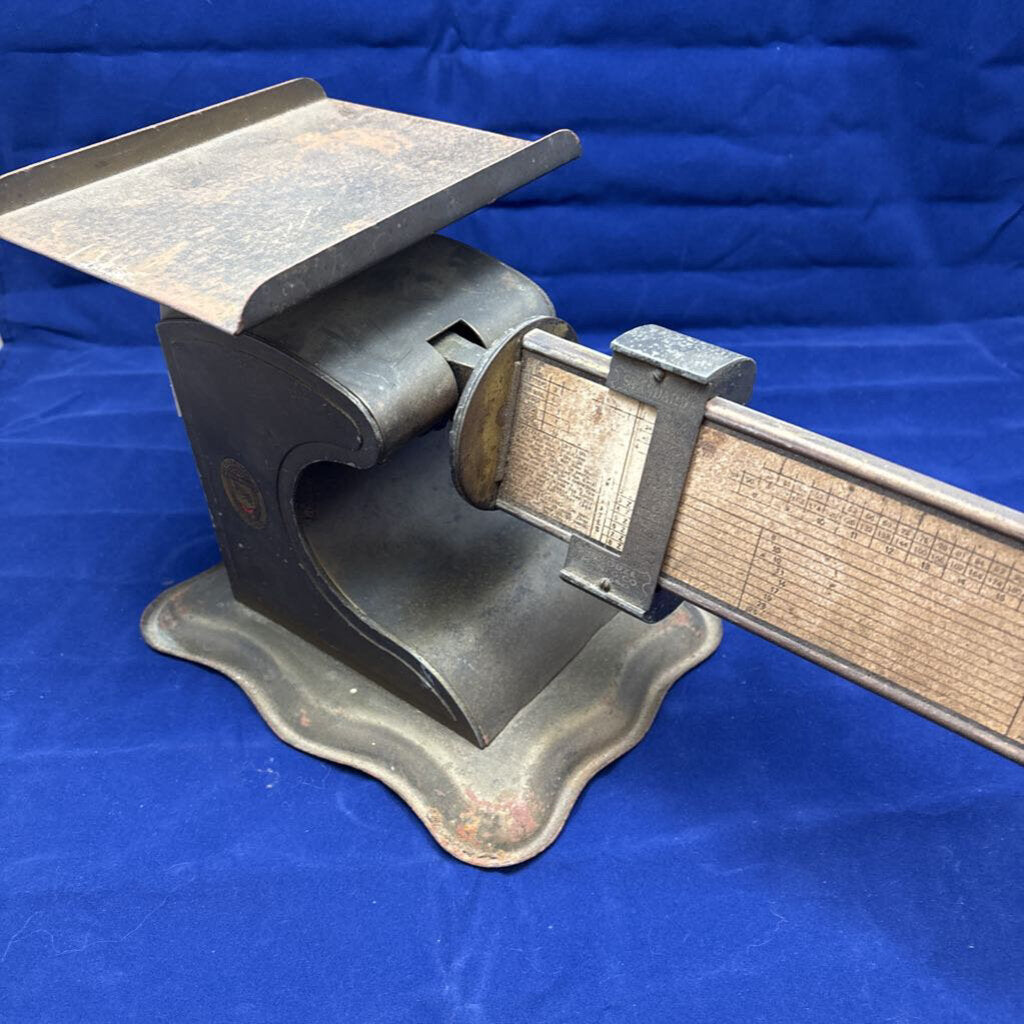 Vintage Pelouze Scale and Manufacturing Co. , Chicago Sliding Postal Scale; circa 1930-60