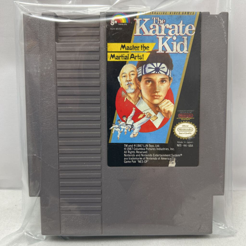 Nintendo (NES) Game- The Karate Kid *UNTESTED*