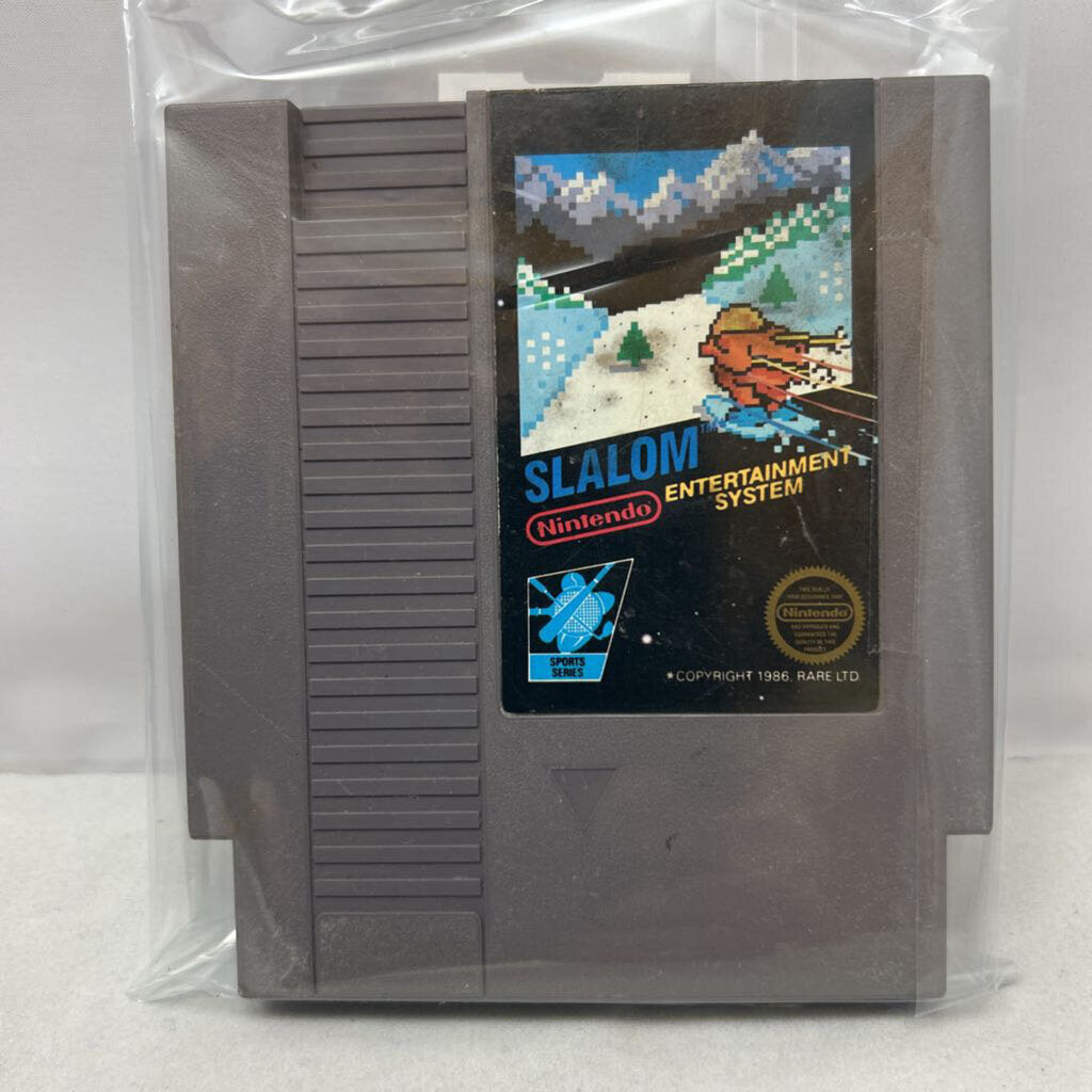 Nintendo (NES) Game- Slalom *UNTESTED*