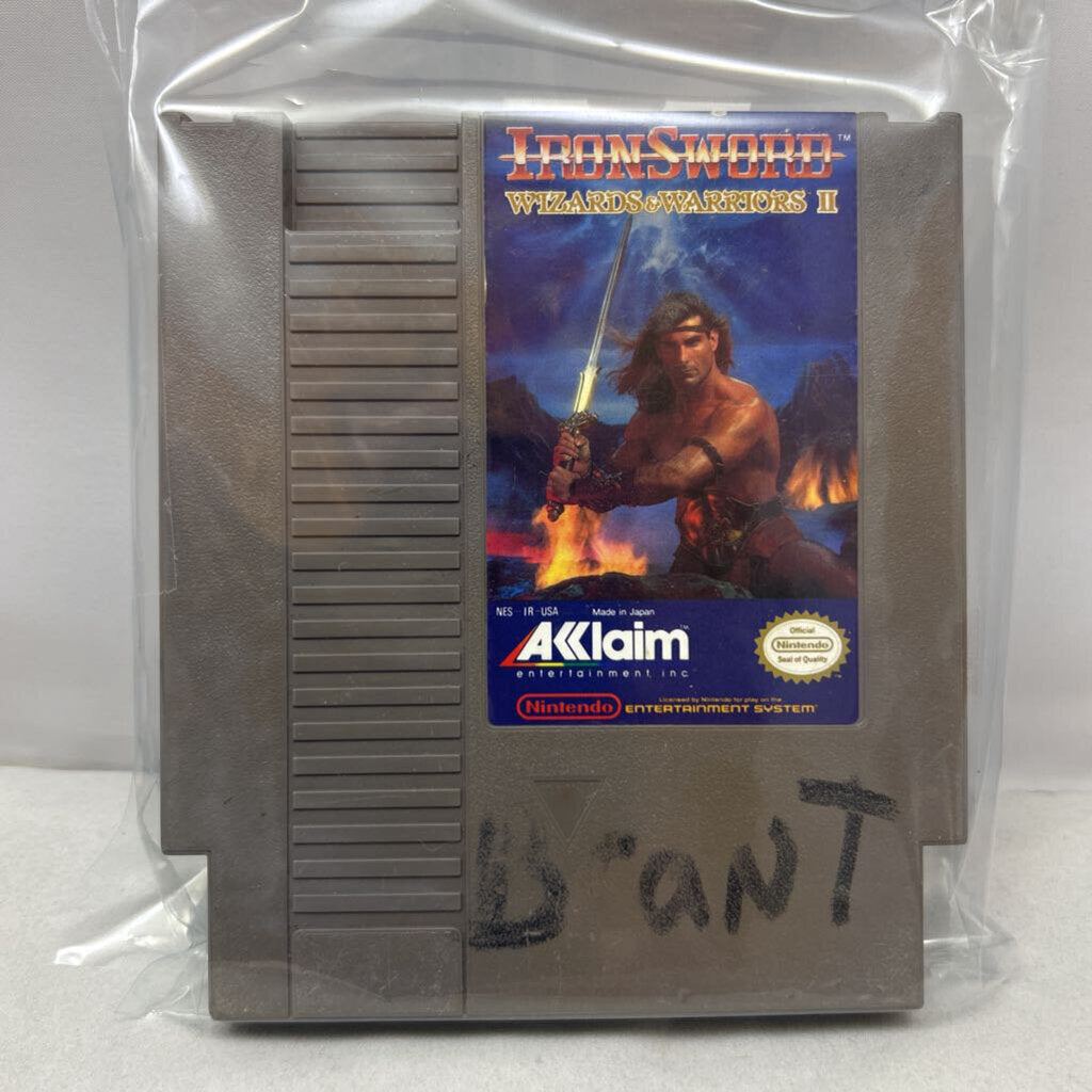 Nintendo (NES) Game- Ironsword *UNTESTED*