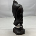 Vtg African Ebony Wood Figurine. Female head.
