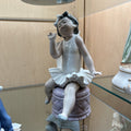 Lladro Figurine, 5106 Little Ballet Girl.