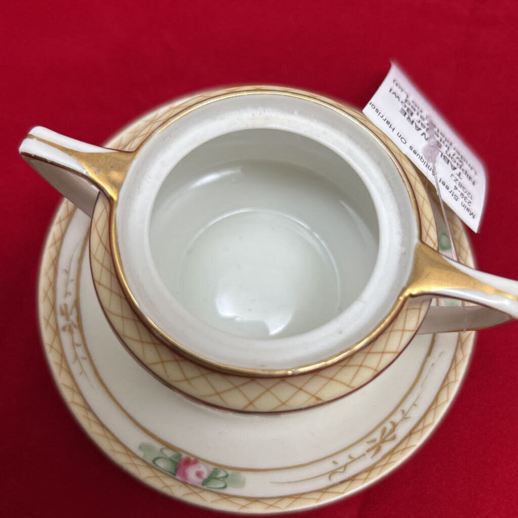 Nippon Sugar Bowl w/ Integrated Underplate ( no Lid)