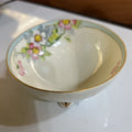 Nippon Three Footed Floral Bonbon Bowl c.1891-1921