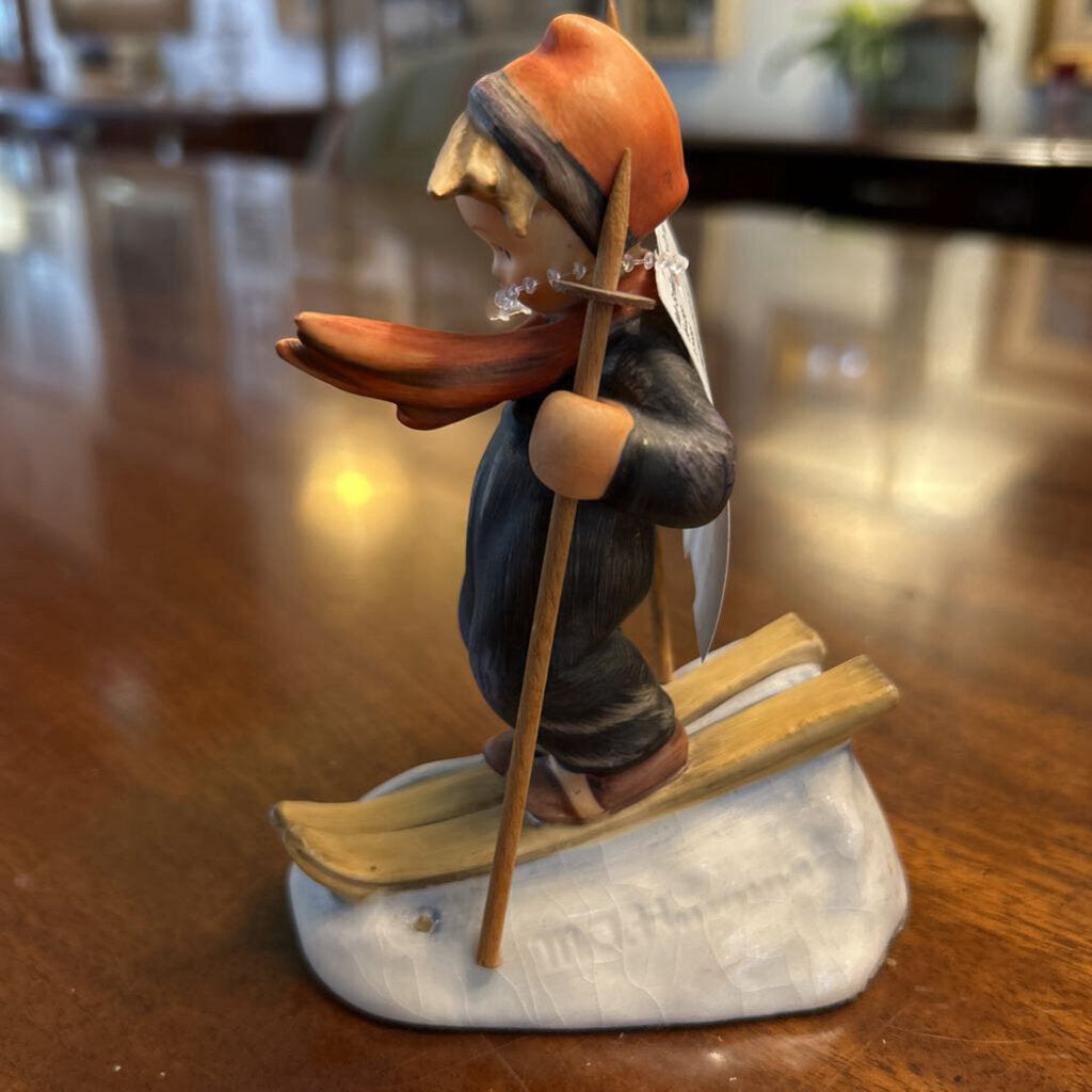 Vintage Figurine Hummel #59 "Skier" 5" Tall 1960-72 Marked