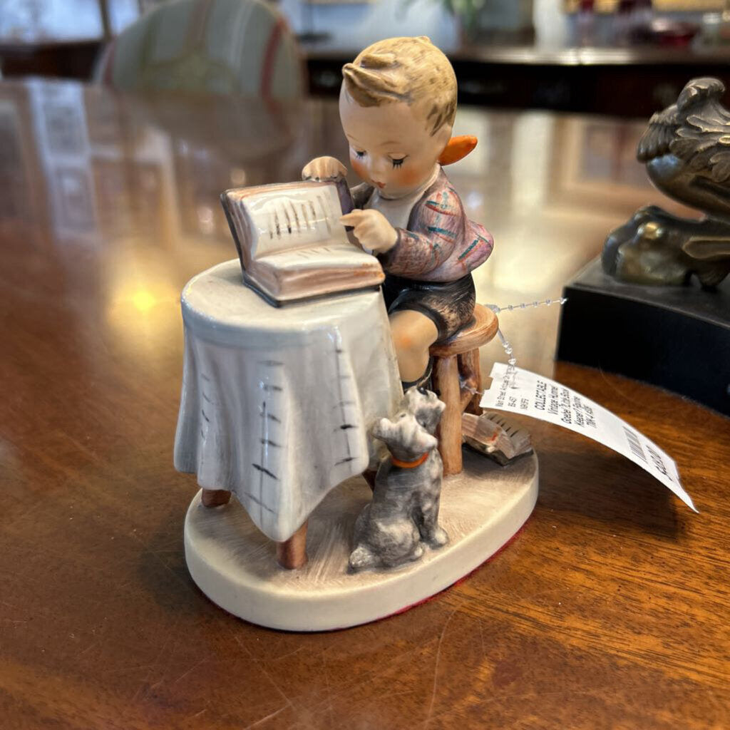 Vintage Hummel Goebel “Little Book Keeper” Figurine TMK-4 #306