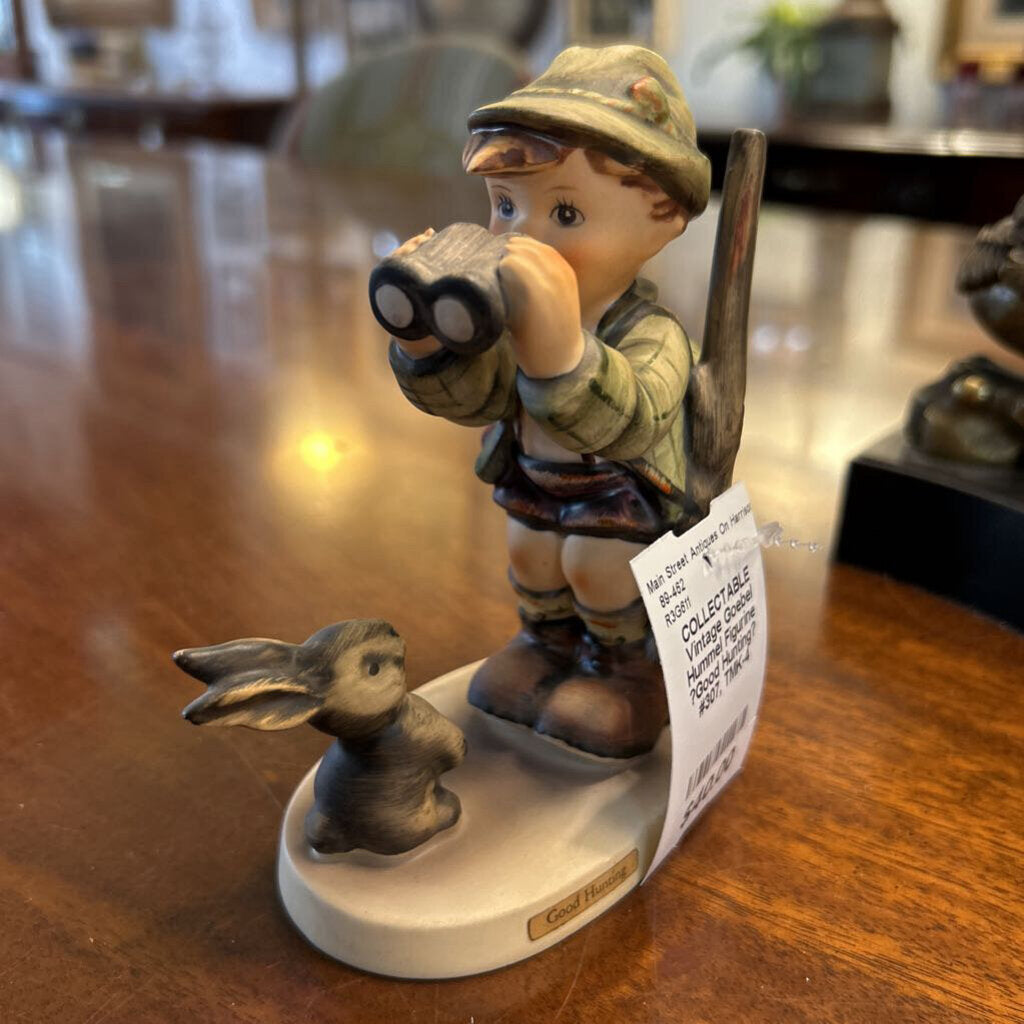 Vintage Goebel Hummel Figurine “Good Hunting” #307, TMK-4