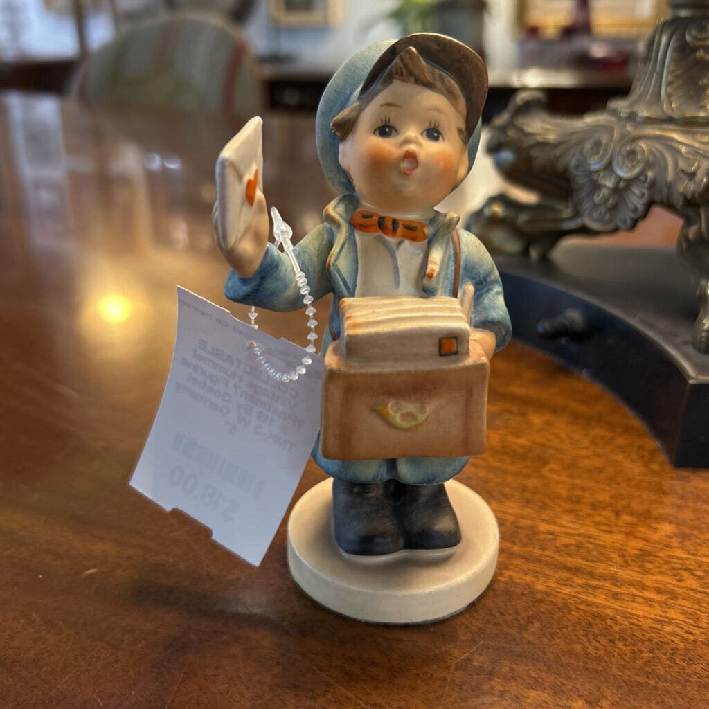 Vintage Hummel “Postman” Figurine # 119 By Goebel TMK-3 W. Germany 5"