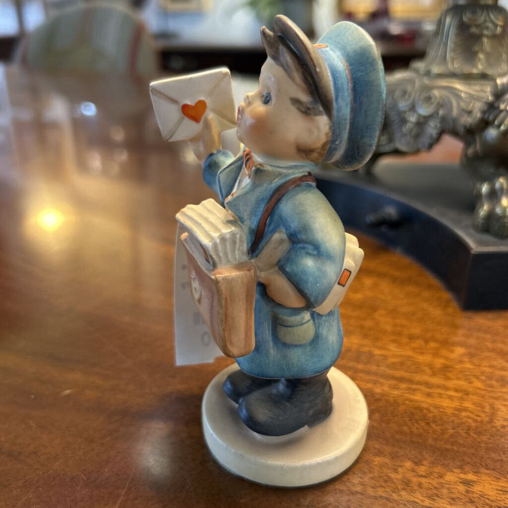 Vintage Hummel “Postman” Figurine # 119 By Goebel TMK-3 W. Germany 5"