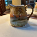 Nippon Hand Painted Windmill Scenic Creamer