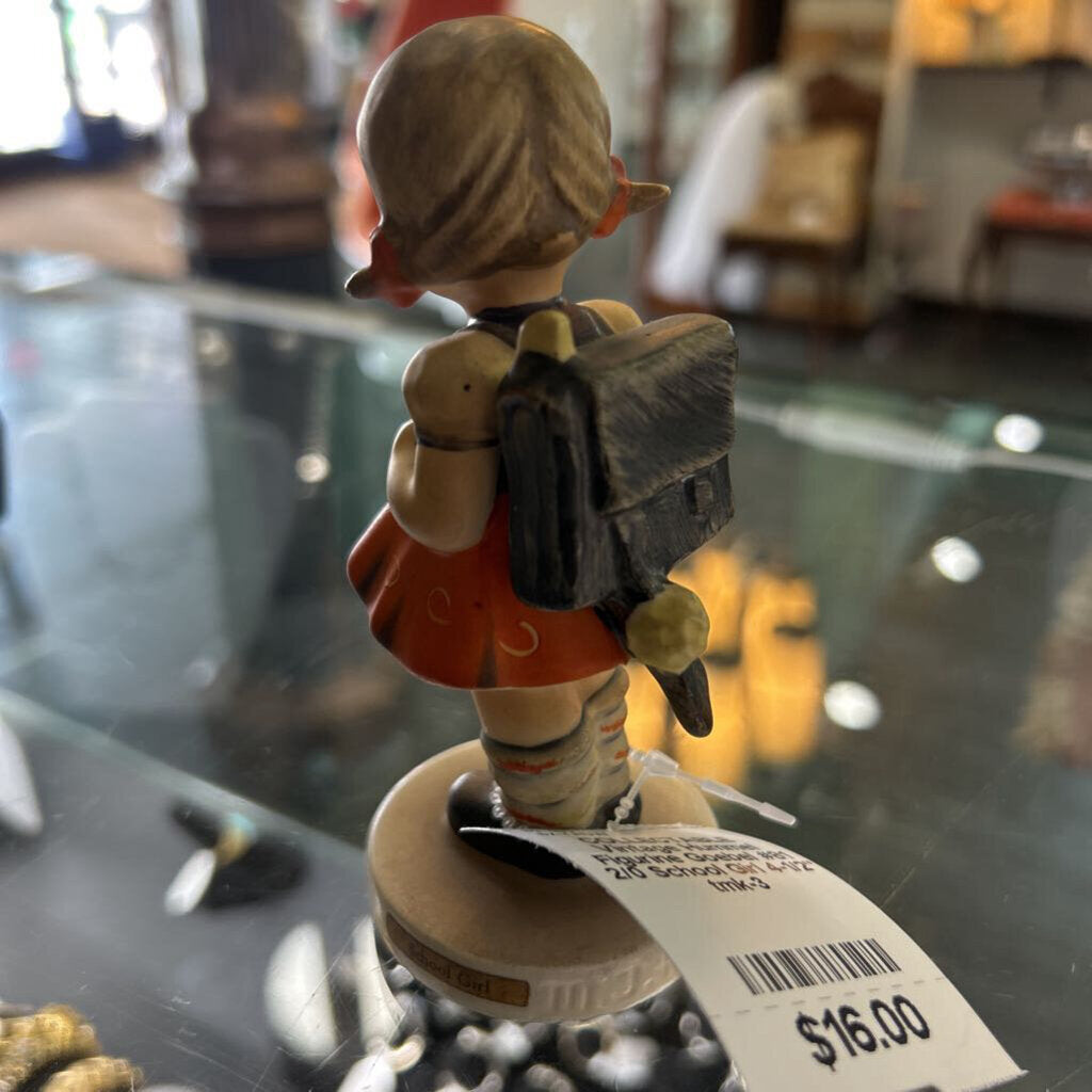 Vintage Hummel Figurine Goebel #81 2/0 School Girl 4-1/2" tmk-3