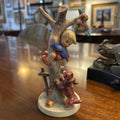 Hummel Figure Figurine Culprits 56/A Boy Tree Dog W Germany Trademark 3