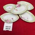 Japan rose hand painted salts