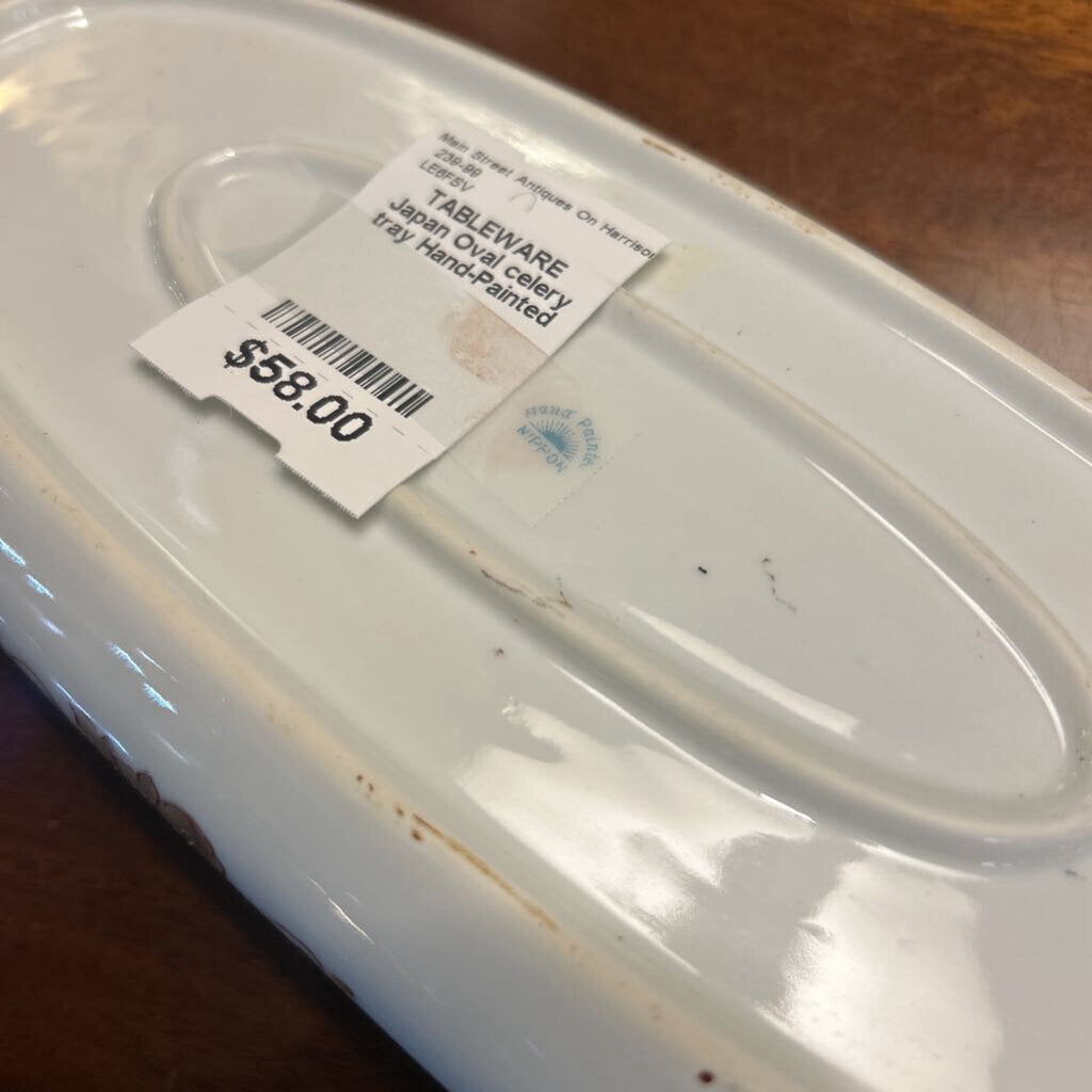 Japan Oval celery tray