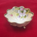 Antique Nippon Porcelain Three-Footed Salt Cellar.