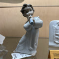 Lladro "Angle with Flute" Porcelain Figurine; Model # 4540