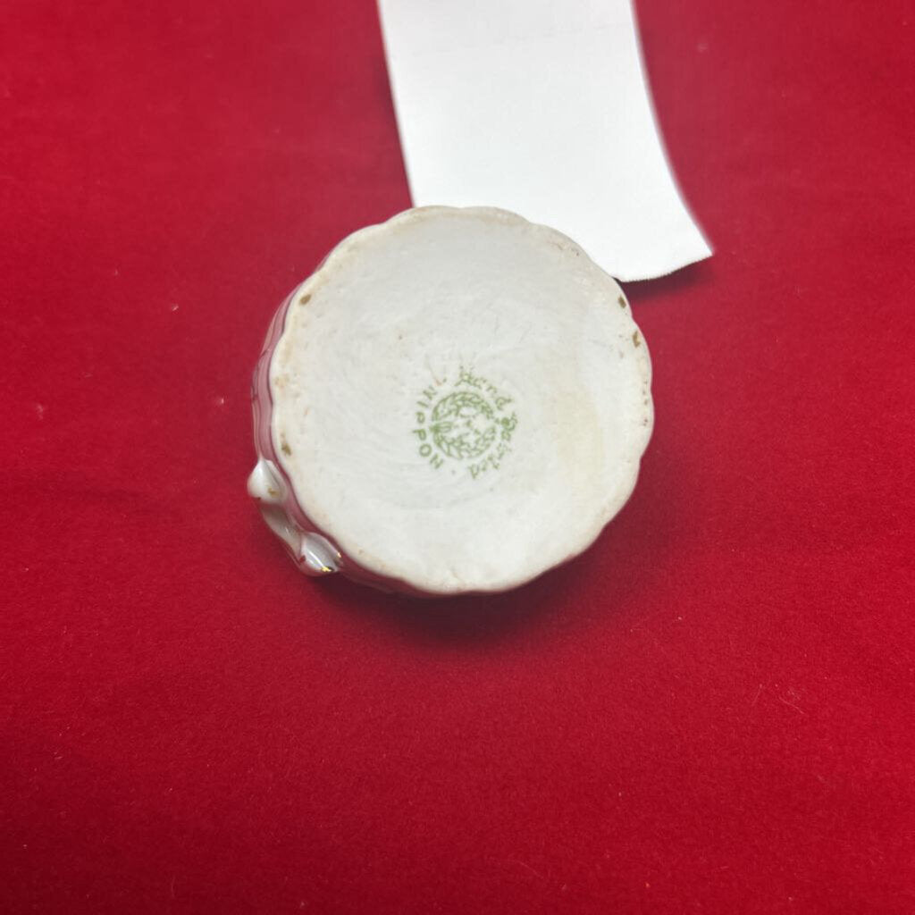 Antique Hand Painted Nippon Floral Gold Handle.