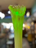 Heirloom Opalescent Swung Vase