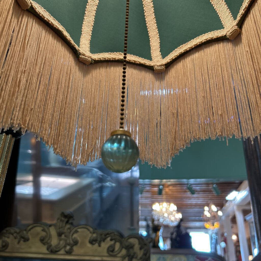 Art Deco Uranium Bridge Lamp