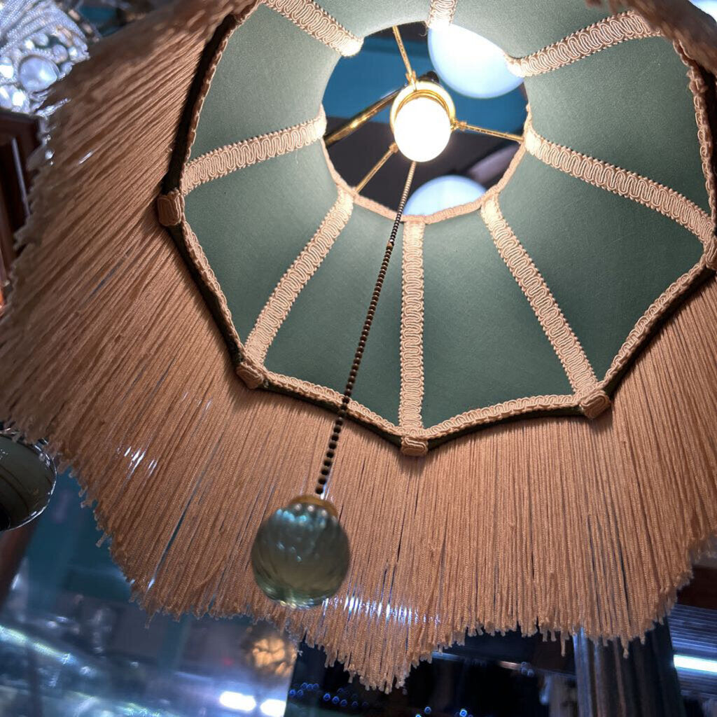Art Deco Uranium Bridge Lamp