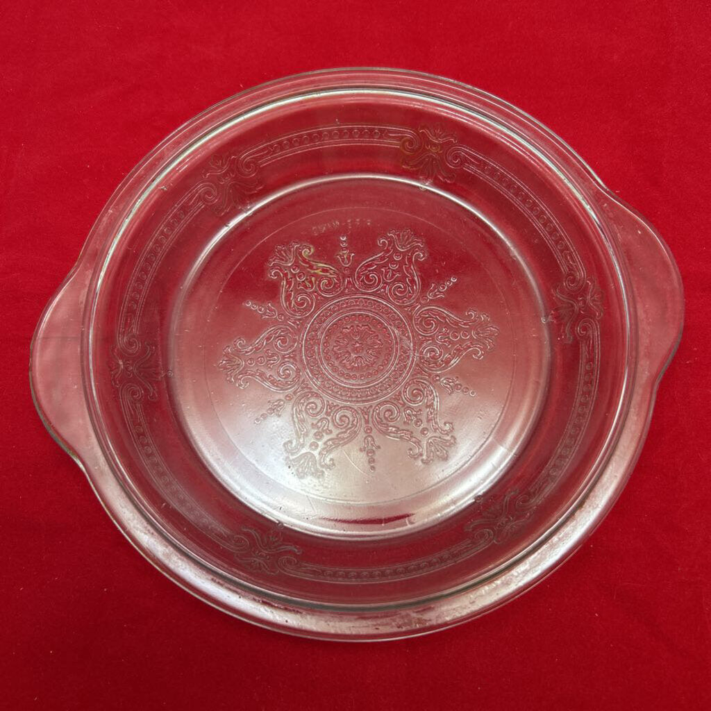 Fire-King Pie Plate "Philbe" Collection 8'' 1940s