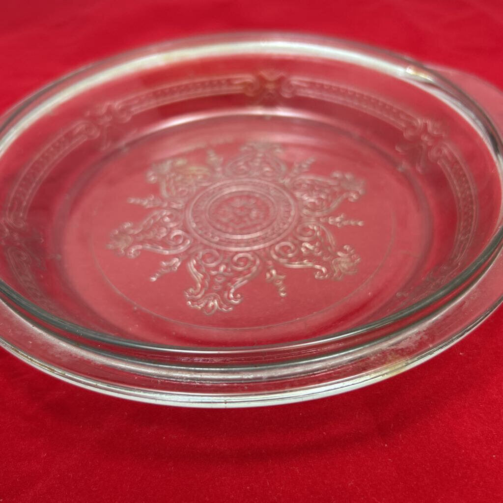 Fire-King Pie Plate "Philbe" Collection 8'' 1940s