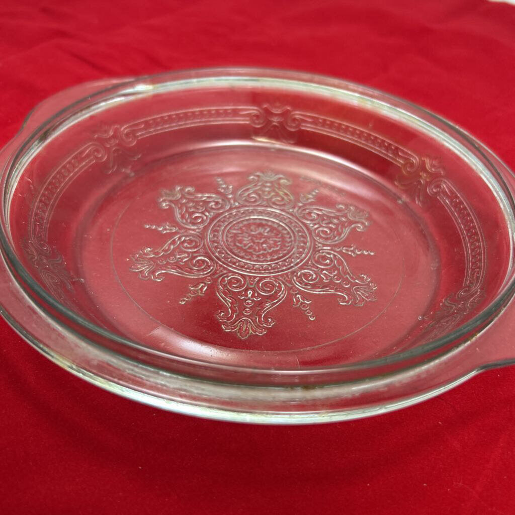 Fire-King Pie Plate "Philbe" Collection 8'' 1940s