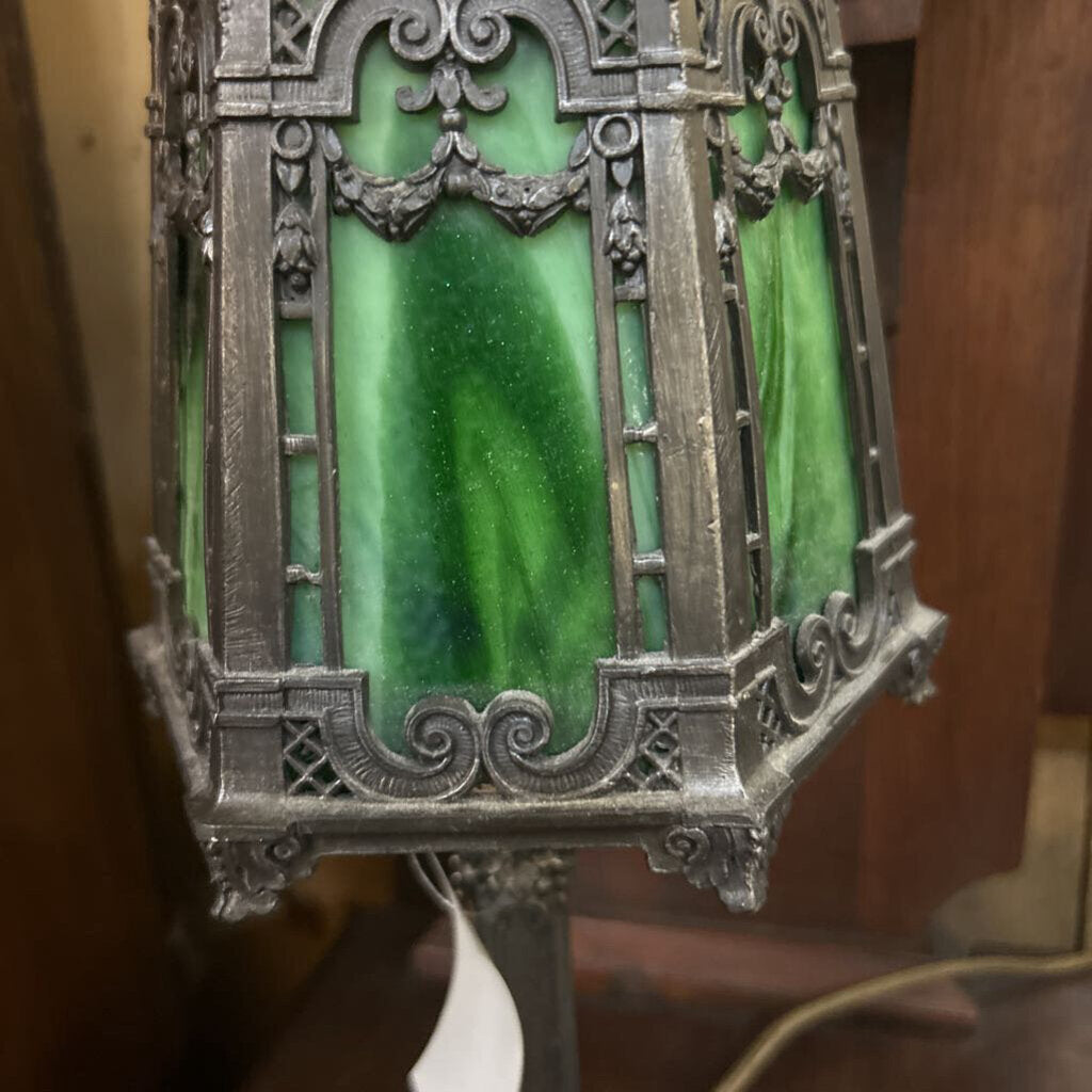 Gothic Revival 6-panel lamp