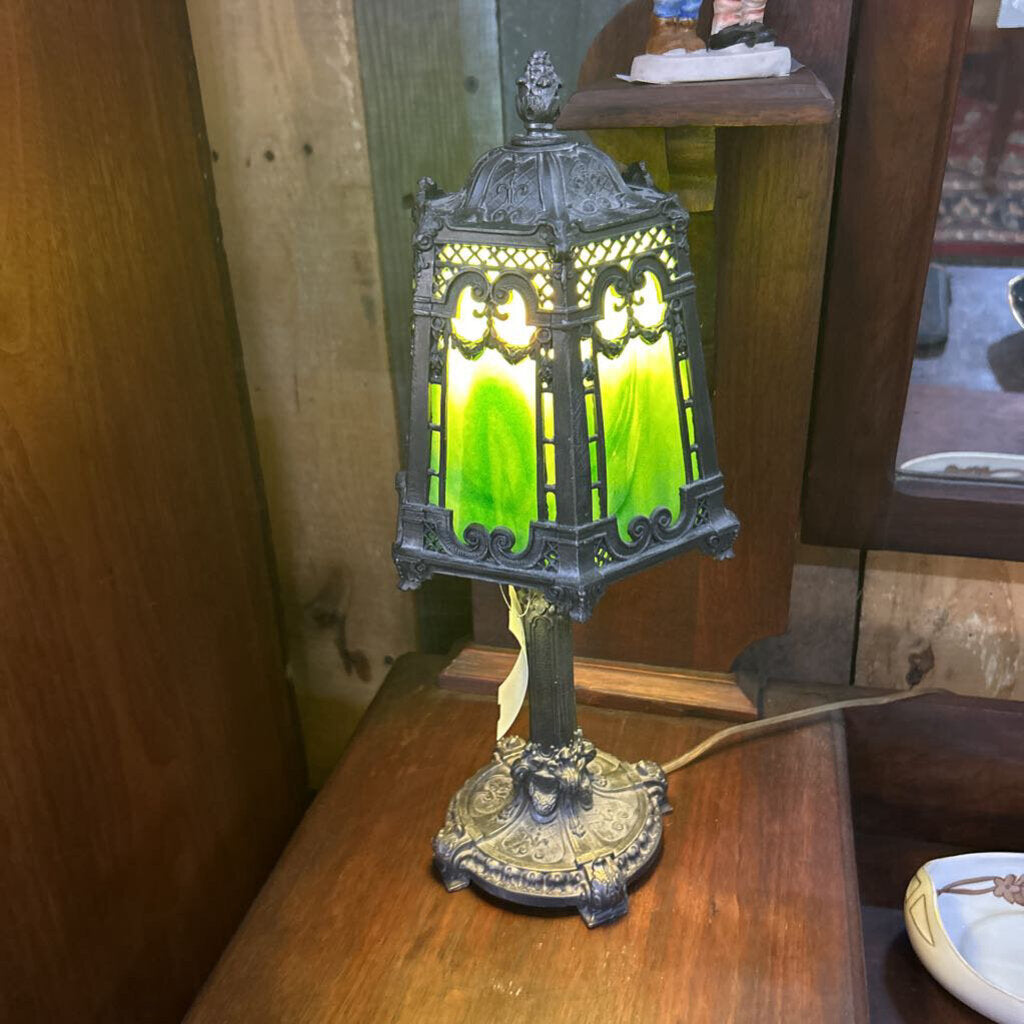 Gothic Revival 6-panel lamp