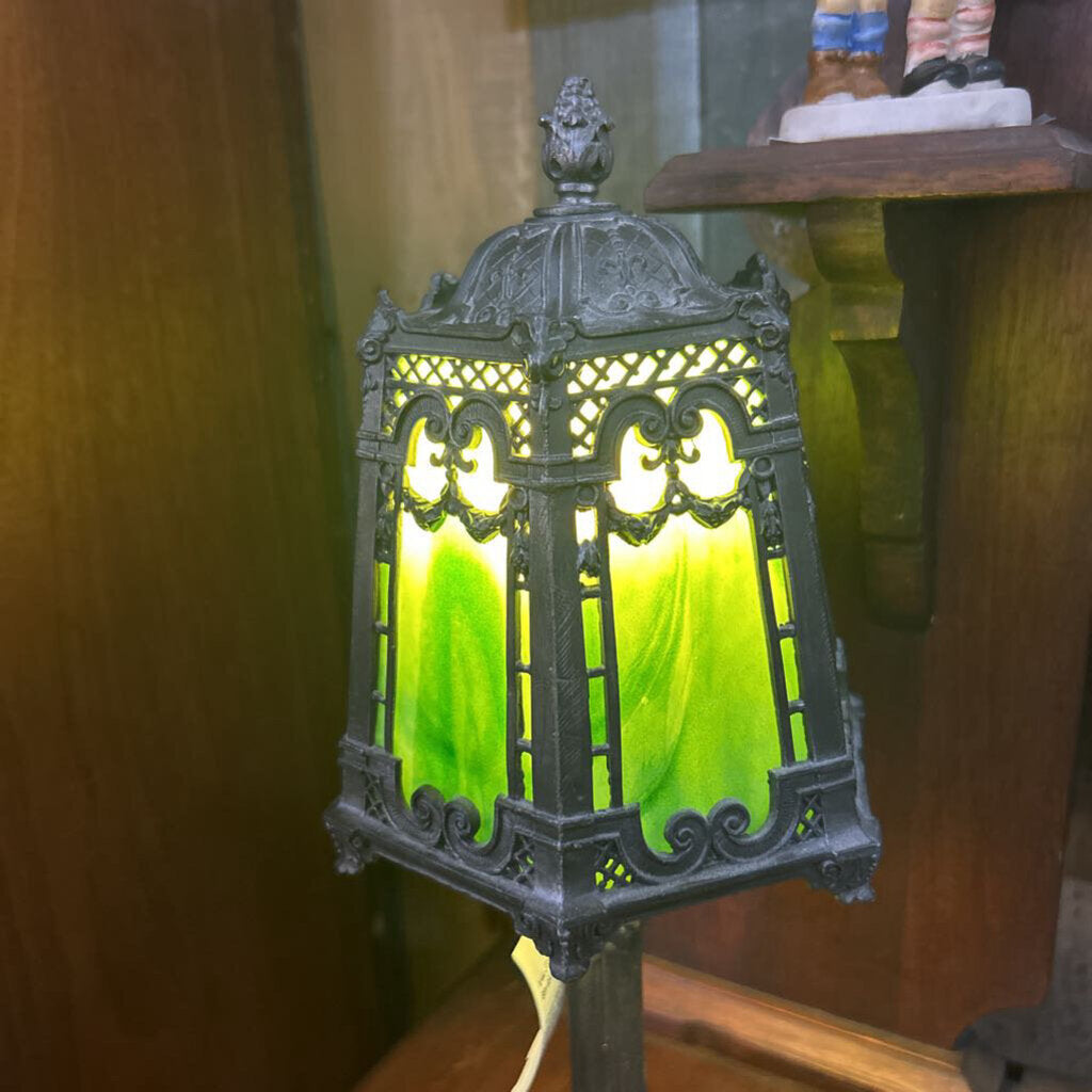 Gothic Revival 6-panel lamp