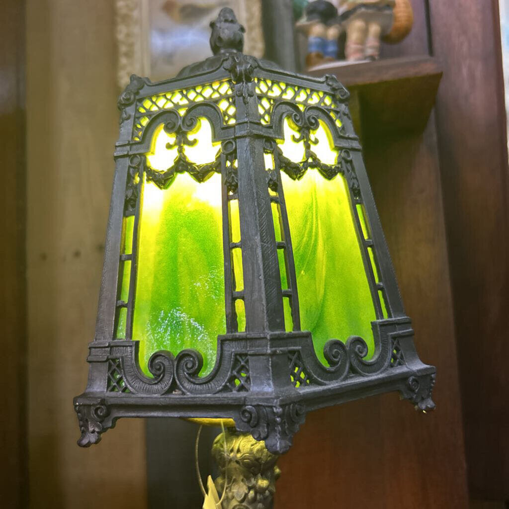 Gothic Revival 6-panel lamp