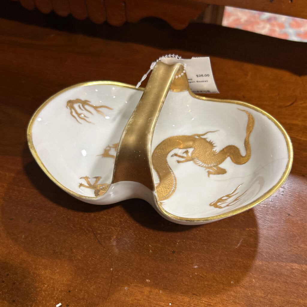 Nippon Dragon Basket Form Dish