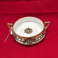Antique Nippon, Handled Floral with Gold Detail, Trinket Dish, (as is)