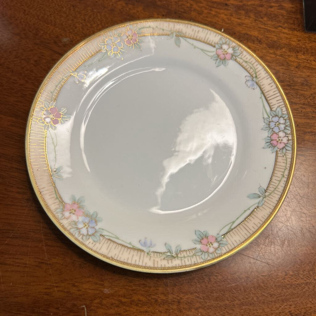 Nippon Side Plate Floral 6.5"