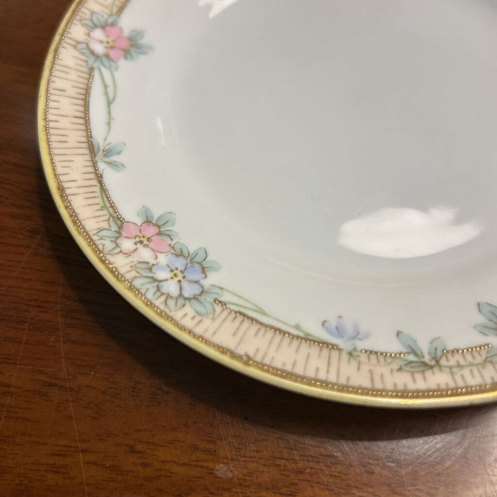 Nippon Side Plate Floral 6.5"