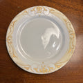 Nippon Side Plate 6" Cream Border with Gold Detail.