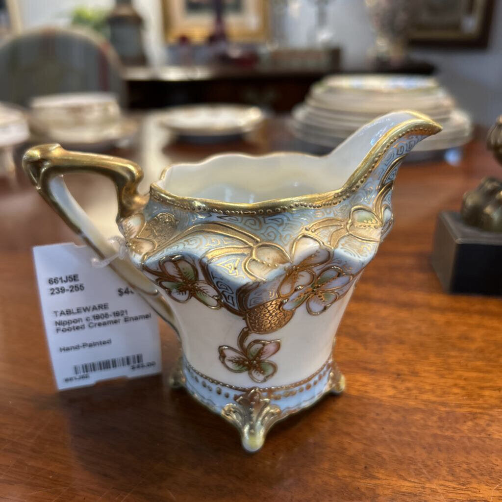 Footed Creamer Enamel