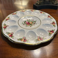 Royal Albert, Old Country Roses Devilled Egg Dish. 1998-2002