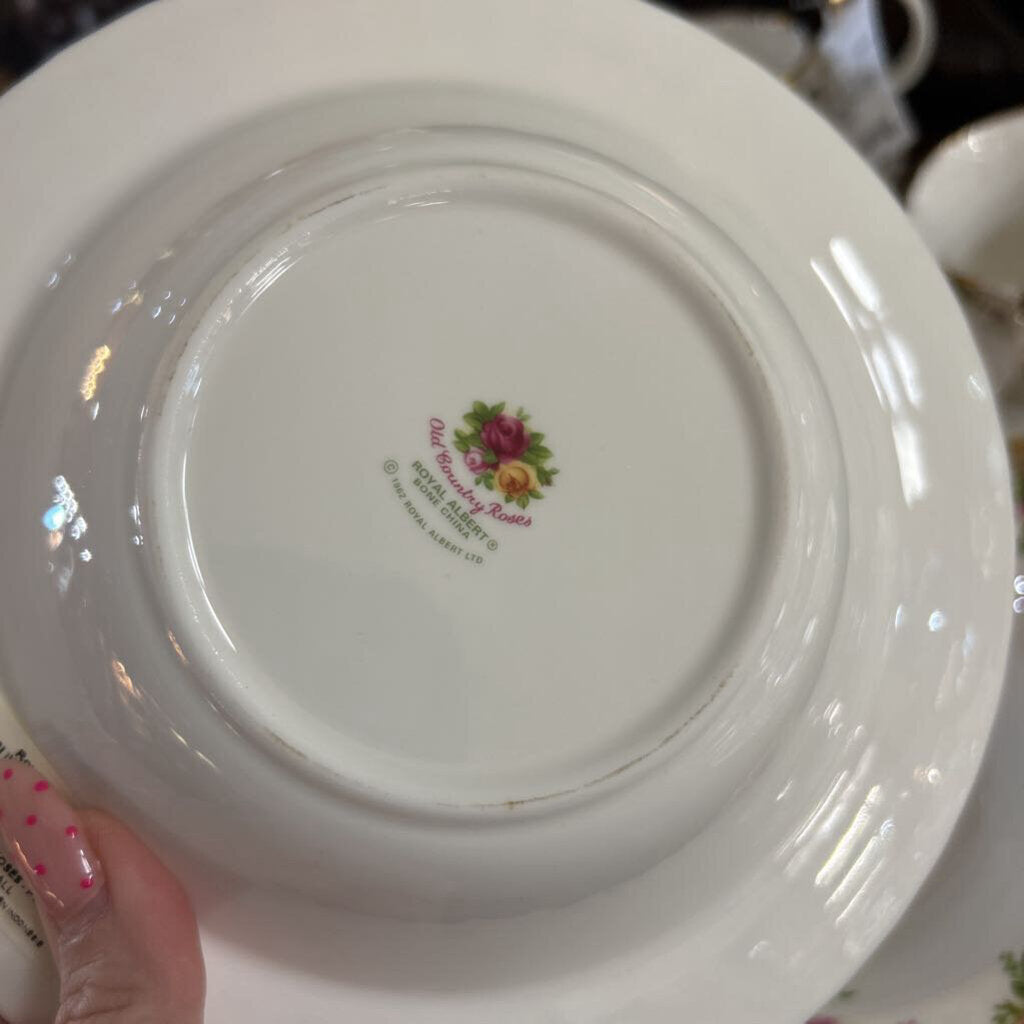 Royal Albert, Old Country Roses, x4 Soup/salad Bowls.