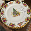 Royal Albert, Old Country Roses, Christmas Tree 1990s, 10.5inch, Set 10.